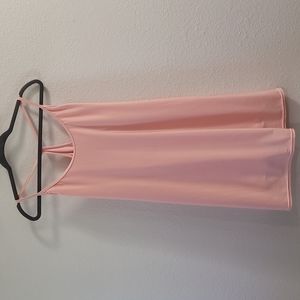 HDE Fully Lined with Pocket Athleisure Pink Dress (XL)